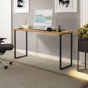 Ver imagem 2 de Escrivaninha Office1,20 Klm Móveis Preto-canela