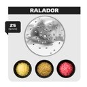 Ver imagem 2 de Disco Ralador 5mm Skymsen para Processador de Alimentos PA7 Pro Z5