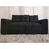 Sofá 2 e 3 Lugares Preto 601 Porto - 6