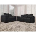 Ver imagem 1 de Sofá 2 e 3 Lugares Preto 601 Porto