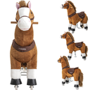 Ver imagem 2 de Cavalinho de Pedal Kiddo Montaria Uppi Marrom Pequeno 40kg