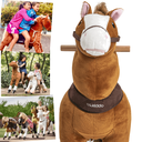 Ver imagem 4 de Cavalinho de Pedal Kiddo Montaria Uppi Marrom Pequeno 40kg