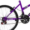 Bicicleta Ultra Bikes Aro 24 Feminina Bicolor Lilás Branco - 2