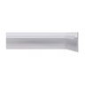 Rodapé invertido de alumínio Santa Luzia Neo Branco 3cm x 14mm x 3,0m - 1
