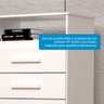 Cômoda Gaveteiro 57,10cm 4 Gavetas Flex Color 100% Mdf Jéssica - 6