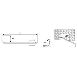Chave Hexagonal Curta 14mm - St84320l - Sata Chave Hexagonal Curta 14mm Sata St84320l - 3