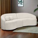 Ver imagem 2 de Sofá Orgânico Palermo 4 Lugares 210cm Bouclê - Sofa Store:bouclê Bege Marfim