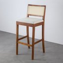 Ver mais imagens de Conjunto 2 Banquetas com Encosto e Apoio para Pés Tiê CabeCasa MadeiraOriginals