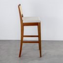 Ver imagem 5 de Conjunto 2 Banquetas com Encosto e Apoio para Pés Tiê CabeCasa MadeiraOriginals