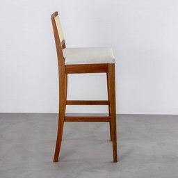 Conjunto 2 Banquetas com Encosto e Apoio para Pés Tiê CabeCasa MadeiraOriginals - 5 Conjunto 2 Banquetas com Encosto e Apoio para Pés Tiê CabeCasa MadeiraOriginals - 5