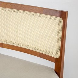 Conjunto 2 Banquetas com Encosto e Apoio para Pés Tiê CabeCasa MadeiraOriginals - 4 Conjunto 2 Banquetas com Encosto e Apoio para Pés Tiê CabeCasa MadeiraOriginals - 4