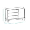 Ver imagem 7 de Quarto de Bebê Berço + Cômoda Sapateira + Guarda Roupa 3 Portas Rosa Classic Madeira