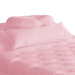 Kit Maca e Escada Para Massagem e Estética Suede Rosa Barbie - LM DECOR - 3