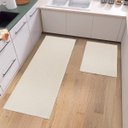 Ver imagem 3 de Tapete Cozinha Jogo 2 Peças Passadeira 1,30m X 0,45m Capacho 0,65m X 0,45m Antiderrapante Rústico