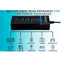 Ver imagem 7 de Hub Usb 3.0 Extensor 4 Portas Led Indicador High Speed Hd