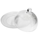 Ver imagem 4 de Queijeira Graffiato Transparente 20x13 Cm - Haüskraft Qjra010/tr