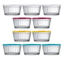 Ver imagem 1 de Jogo C/10 Tigela Americano 350ml C/tampa Nadir Pote