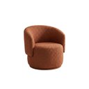 Ver imagem 3 de Kit 02 Poltronas Orgânica Decorativa Beatriz Boucle Terracota - Montanaris Decor