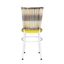 Ver imagem 3 de 4 Cadeiras para Mesa Branca Hawai Cappuccino Premium Cor:amarelo