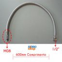 Ver imagem 1 de Flexível Lorenzetti Para Monocomando Rosca M08 x 1/2" 60 Cm - 7084070
