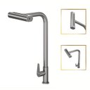 Ver imagem 1 de Torneira para Cozinha Grafite Bico Flexivel Tóquio Metal Goldenx