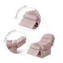 Ver imagem 4 de Poltrona para Extensão de Cílios e Sobrancelhas Reclinável Suede