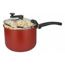 Ver imagem 3 de Pipoqueira Antiaderente 4,5 L Tampa de Vidro Vrm - Cozillar