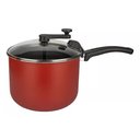 Ver imagem 2 de Pipoqueira Antiaderente 4,5 L Tampa de Vidro Vrm - Cozillar