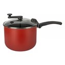 Ver imagem 1 de Pipoqueira Antiaderente 4,5 L Tampa de Vidro Vrm - Cozillar