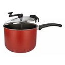 Ver imagem 4 de Pipoqueira Antiaderente 4,5 L Tampa de Vidro Vrm - Cozillar