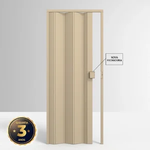 Porta Sanfonada de PVC 210x72cm Permatti