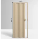 Ver imagem 4 de Porta Sanfonada de Pvc 210x72cm Permatti