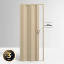 Ver imagem 3 de Porta Sanfonada de PVC 210x97cm Permatti Bege Liso