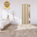 Ver imagem 4 de Porta Sanfonada de PVC 210x97cm Permatti Bege Liso