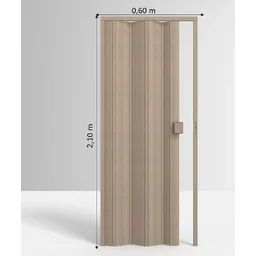 Porta Sanfonada de Pvc 210x60cm Permatti - 4