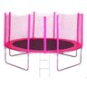 Cama Elástica Pula Pula 3,05m Infantil Rosa Pink 100% Nacional Suporta até 335kg - 1