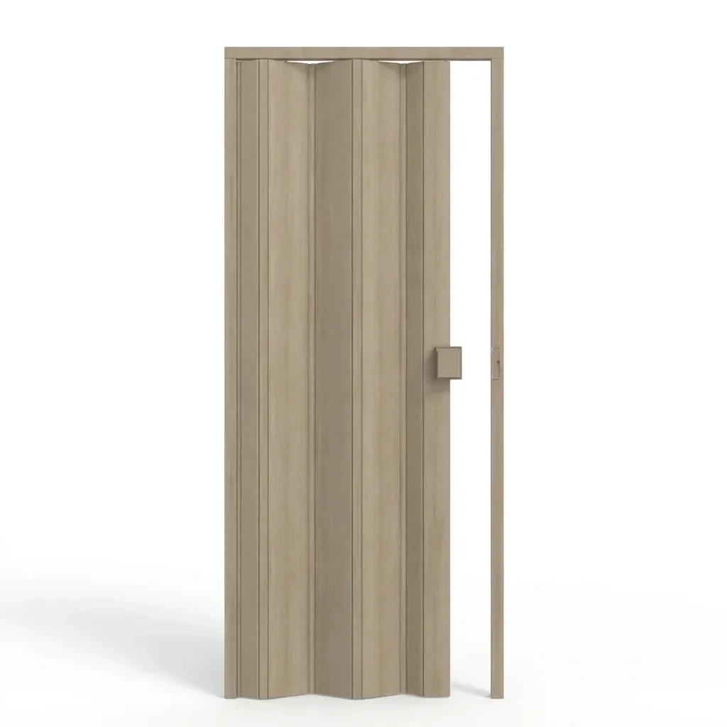 Ver imagem 6 de Porta Sanfonada de PVC 210x85 cm Permatti Bege Marmorizado