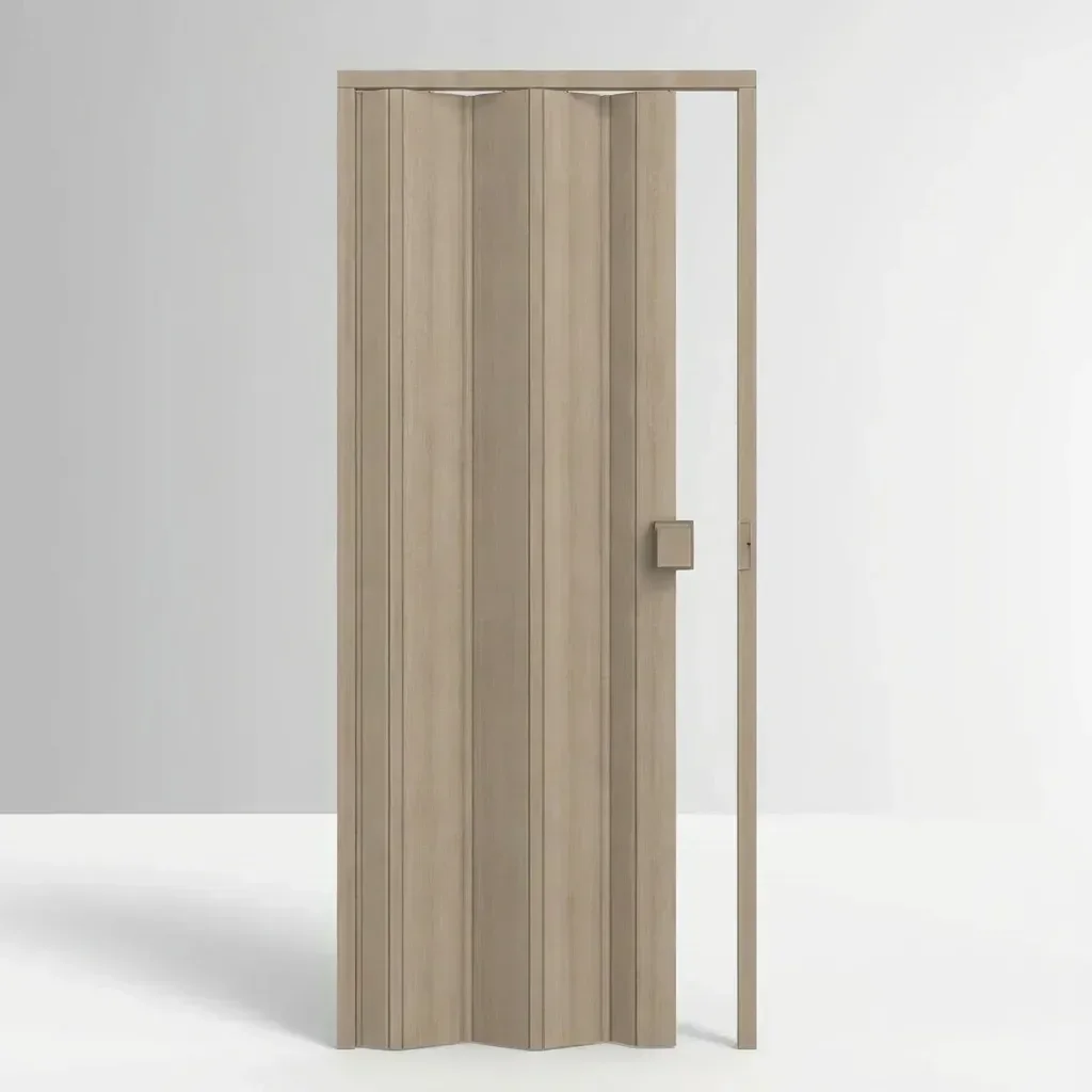 Ver imagem 5 de Porta Sanfonada de PVC 210x85 cm Permatti Bege Marmorizado