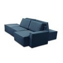 Ver imagem 3 de Sofá Ilha 7 Lugares Isadora Suede Azul Adonai Estofados