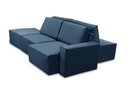 Ver imagem 3 de Sofá Ilha 7 Lugares Isadora Suede Azul Adonai Estofados