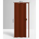 Ver imagem 4 de Porta Sanfonada de Pvc 210x60cm Permatti