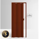 Ver imagem 3 de Porta Sanfonada de PVC 210x85cm Permatti Mogno Liso