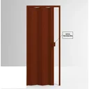 Ver imagem 3 de Porta Sanfonada de PVC 210x97cm Permatti Mogno Liso