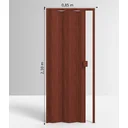 Ver imagem 4 de Porta Sanfonada de Pvc 210x85cm Permatti