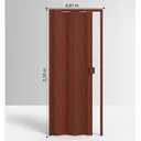 Ver imagem 4 de Porta Sanfonada de Pvc 210x97cm Permatti