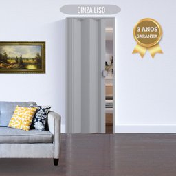 Porta Sanfonada de PVC 210x72cm Permatti - 5