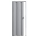 Ver imagem 1 de Porta Sanfonada de PVC 210x97cm Permatti Cinza Liso