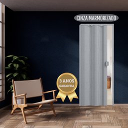 Porta Sanfonada de PVC 210x72cm Permatti - 5