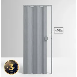 Porta Sanfonada de PVC 210x72cm Permatti - 3