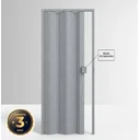Ver imagem 3 de Porta Sanfonada de PVC 210x85cm Permatti Cinza Marmorizado